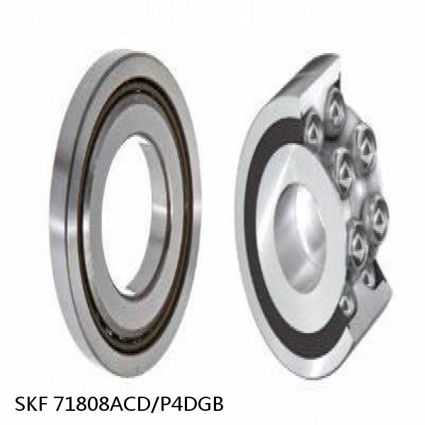 71808ACD/P4DGB SKF Super Precision,Super Precision Bearings,Super Precision Angular Contact,71800 Series,25 Degree Contact Angle