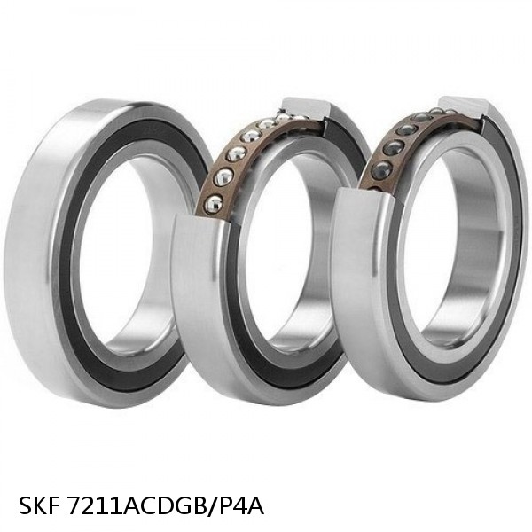 7211ACDGB/P4A SKF Super Precision,Super Precision Bearings,Super Precision Angular Contact,7200 Series,25 Degree Contact Angle #1 small image