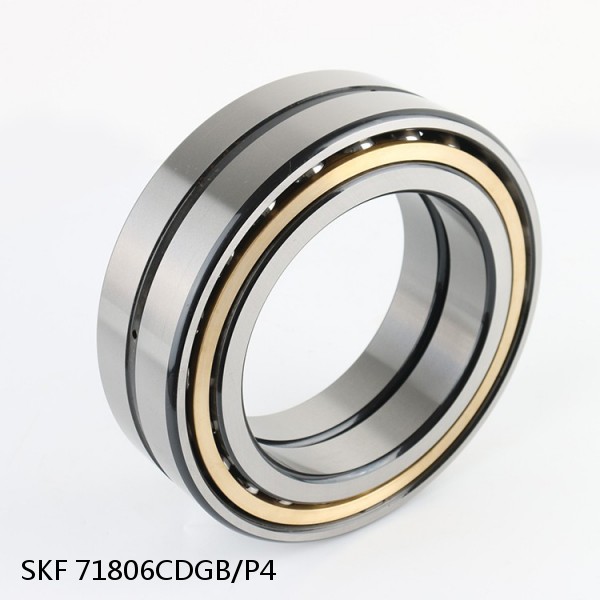 71806CDGB/P4 SKF Super Precision,Super Precision Bearings,Super Precision Angular Contact,71800 Series,15 Degree Contact Angle