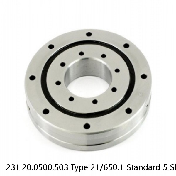 231.20.0500.503 Type 21/650.1 Standard 5 Slewing Ring Bearings #1 image