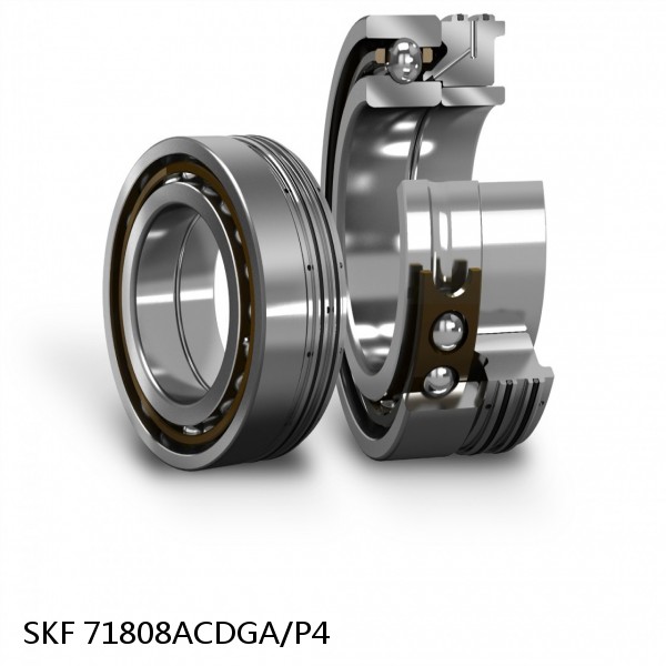 71808ACDGA/P4 SKF Super Precision,Super Precision Bearings,Super Precision Angular Contact,71800 Series,25 Degree Contact Angle #1 image